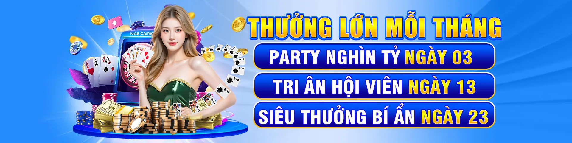 Sòng bạc trực tuyến 9789bet với dealer chuyên nghiệp